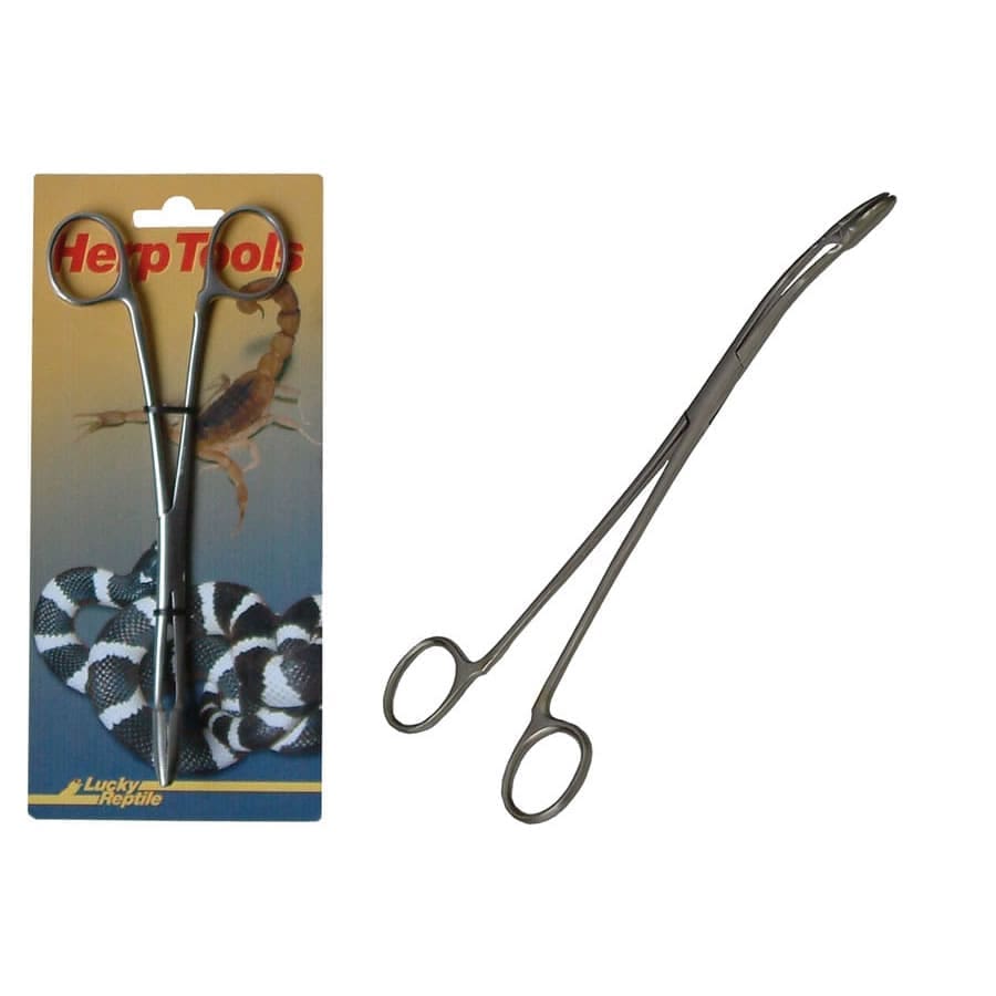 Lucky Reptile Feeding Tongs 40 cm angular