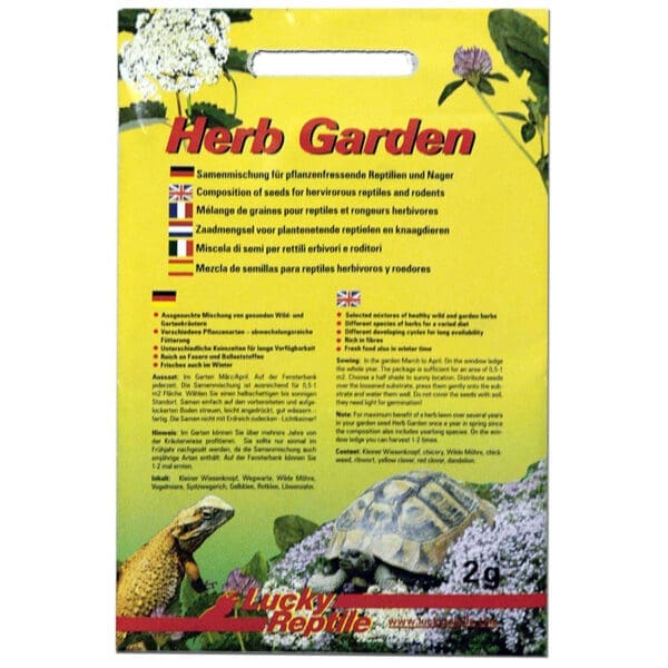 Lucky Reptile Herb Garden - Herb Seeds 2g