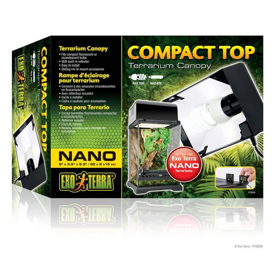Exo Terra Compact Nano Canopy 20cm