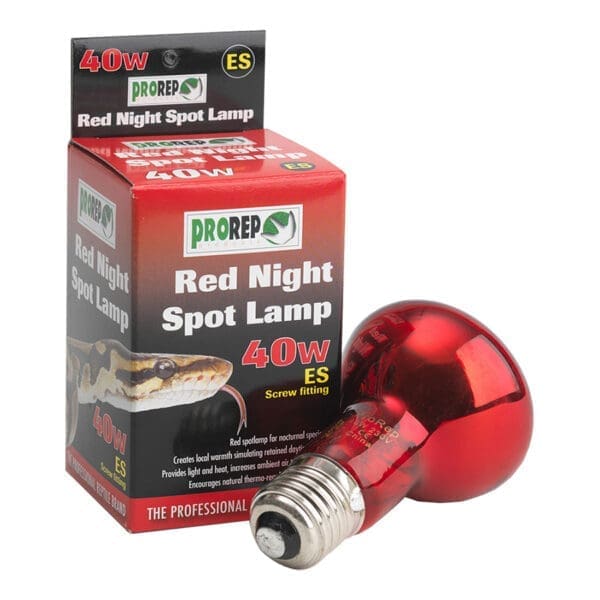 ProRep Red Night Spotlamp 40W ES