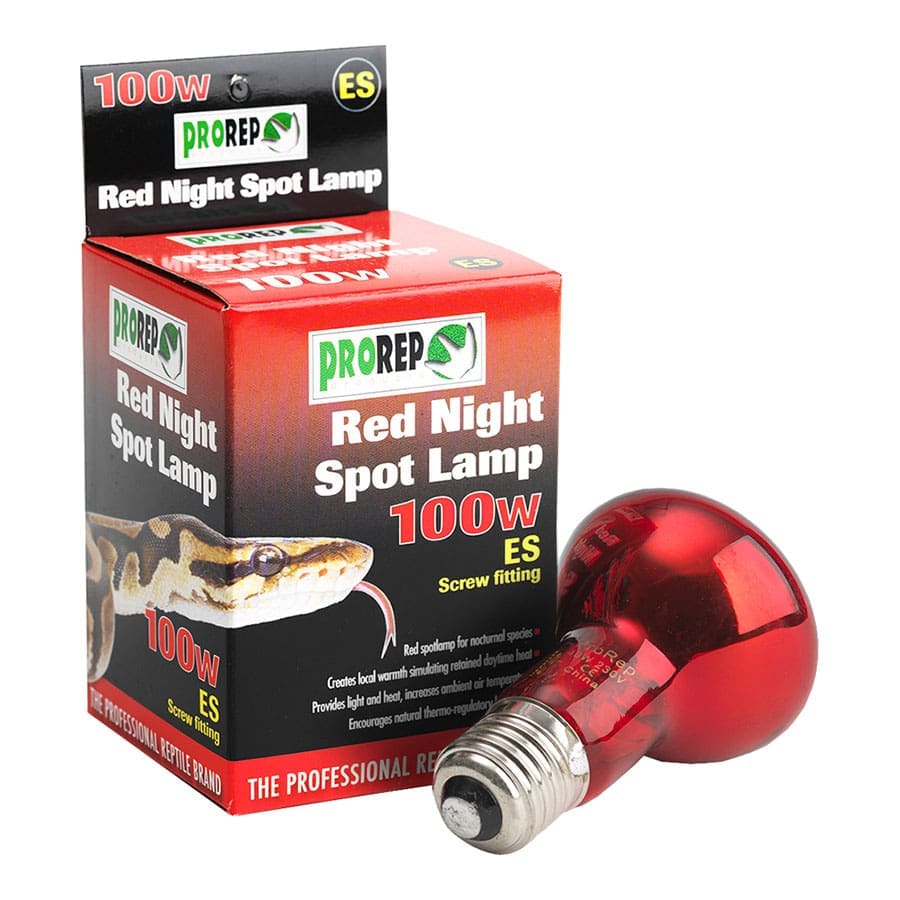 ProRep Red Night Spotlamp 100W ES