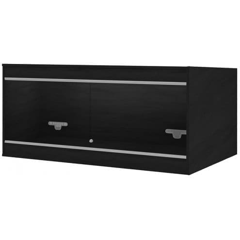 vivexoctic repti home wooden vivarium in black