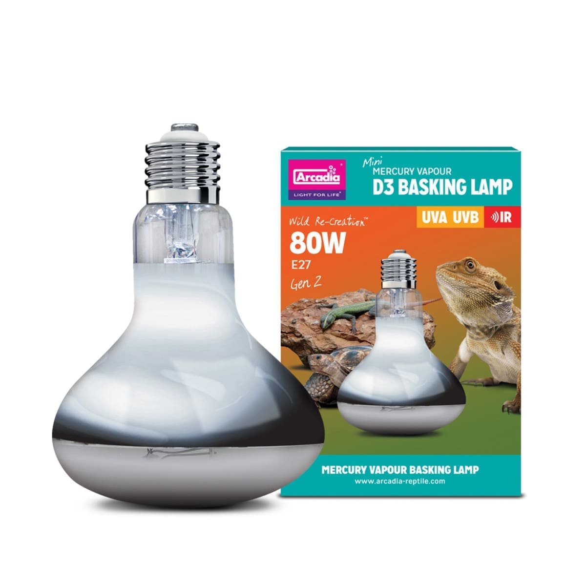 Arcadia UV Basking Lamp -2nd Generation