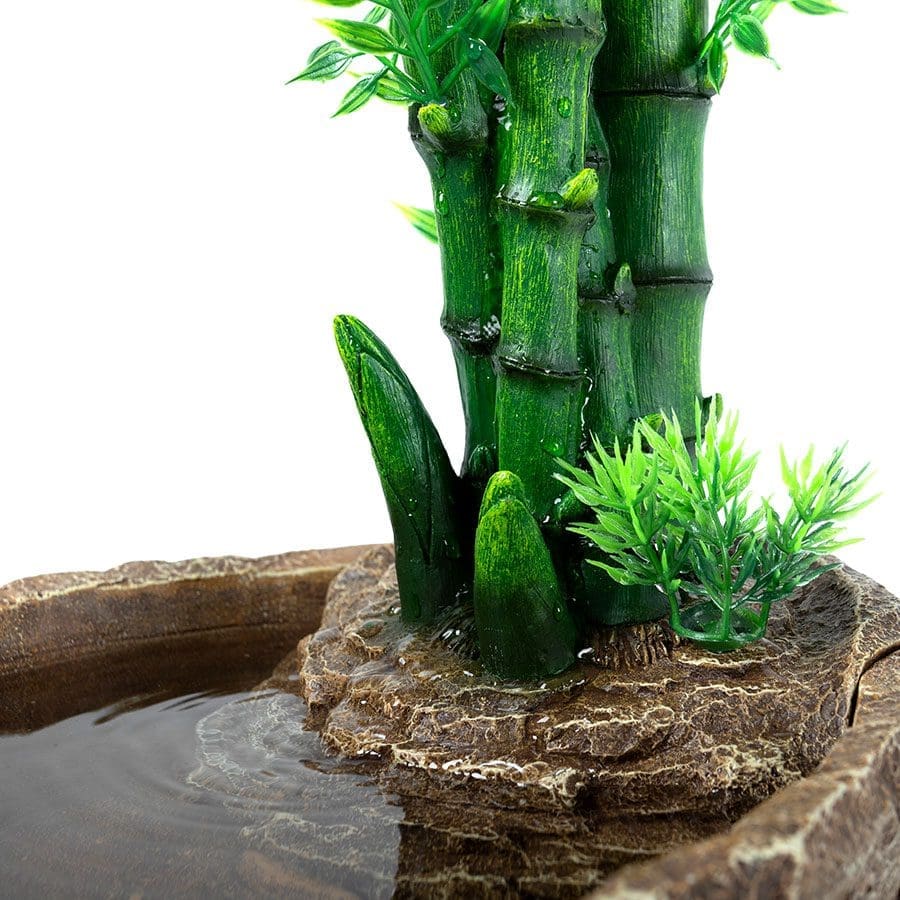 ReptiZoo 2in1 Height Adjustable Bamboo Plant Dripper - Image 5