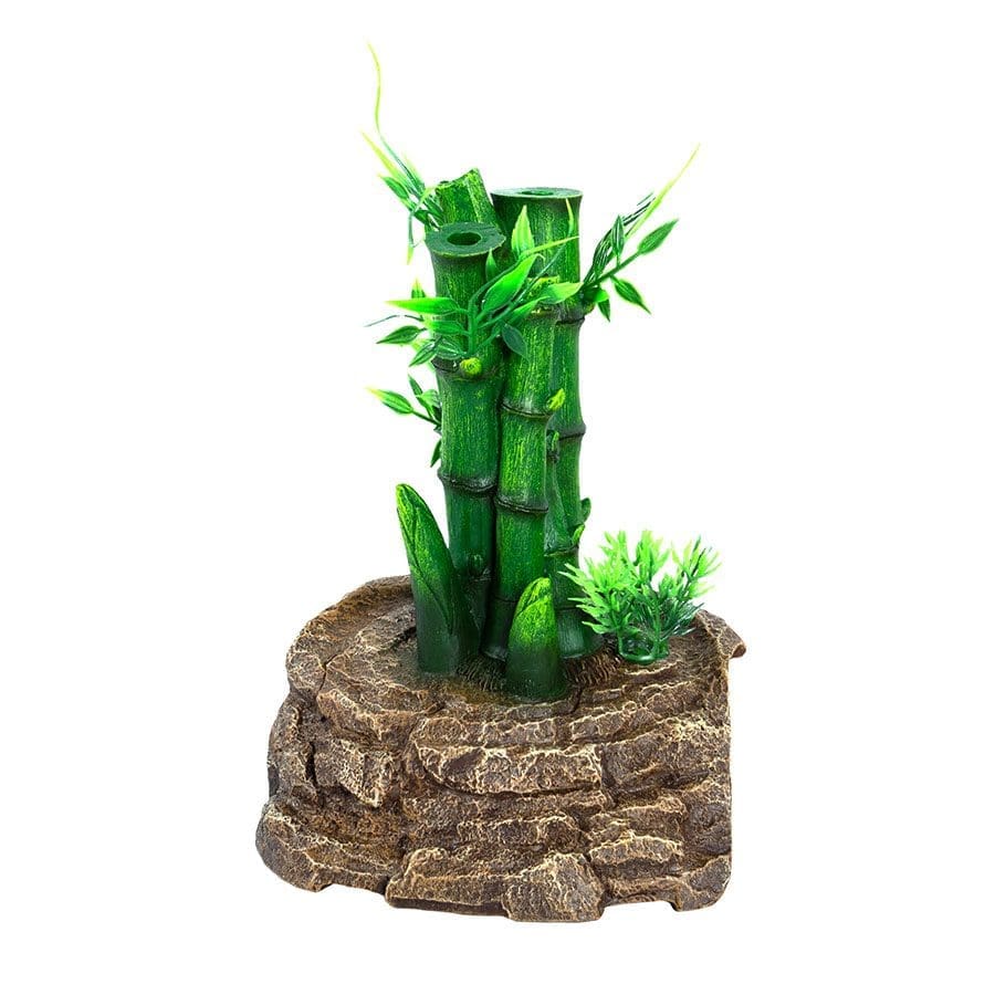 ReptiZoo 2in1 Height Adjustable Bamboo Plant Dripper - Image 3
