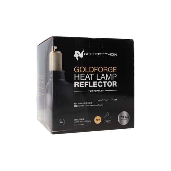 White Python Gold Forge Ceramic Dome